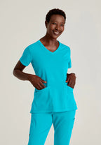 Grey's Anatomy Spandex Stretch V-Neck Top