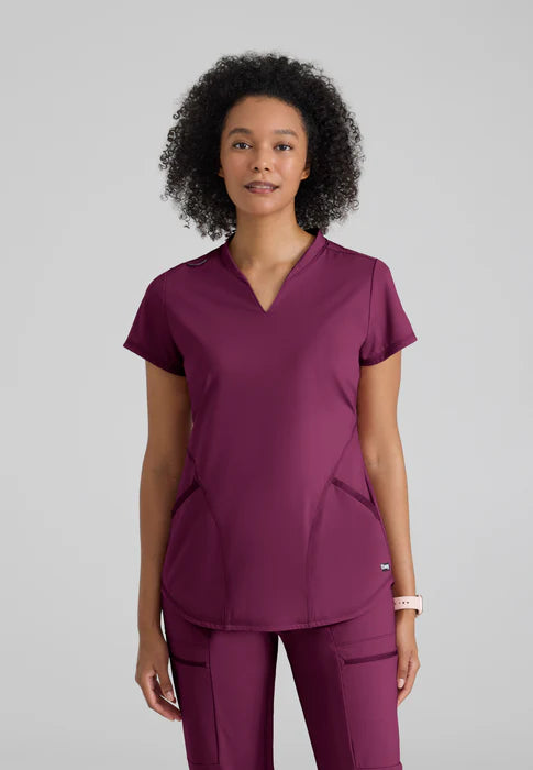 Define Contour Seam Knit Top