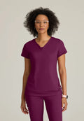 Motivate Curved V-Neck Top