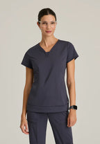 Motivate Curved V-Neck Top