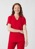 Landau Forward V-Neck Top