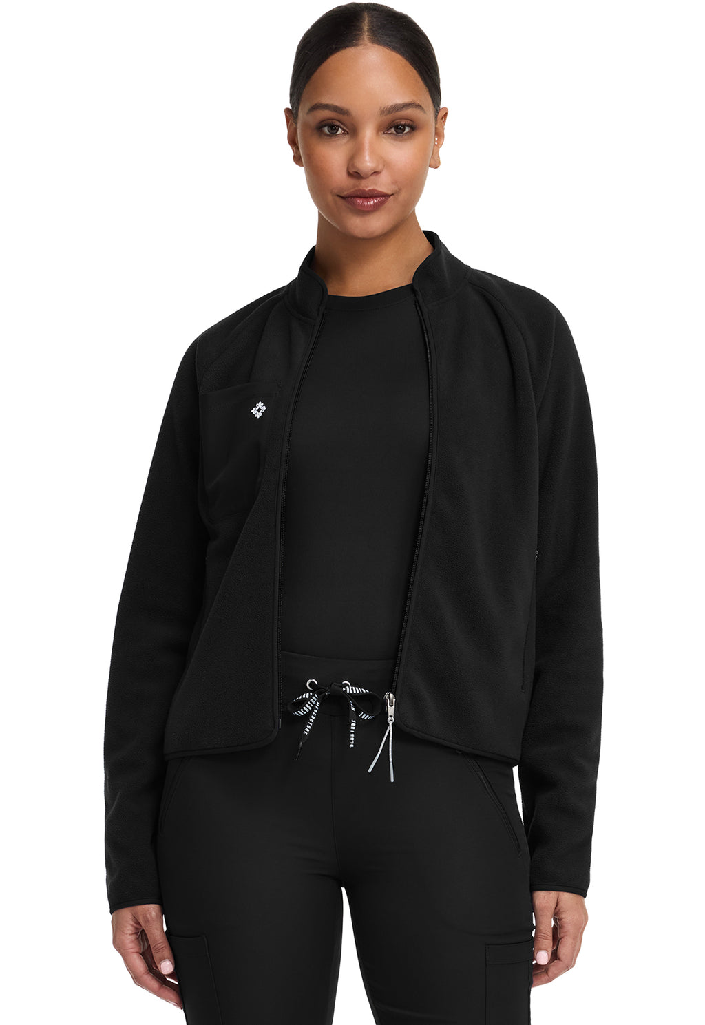 Med Couture Fleece Warm-Up Jacket