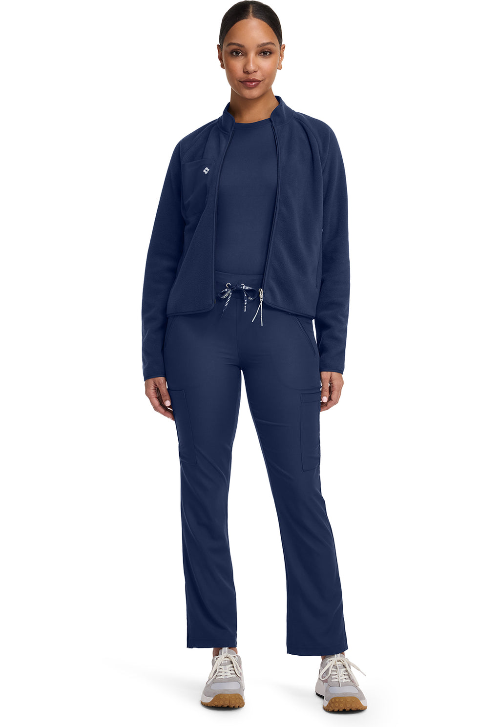 Med Couture Fleece Warm-Up Jacket