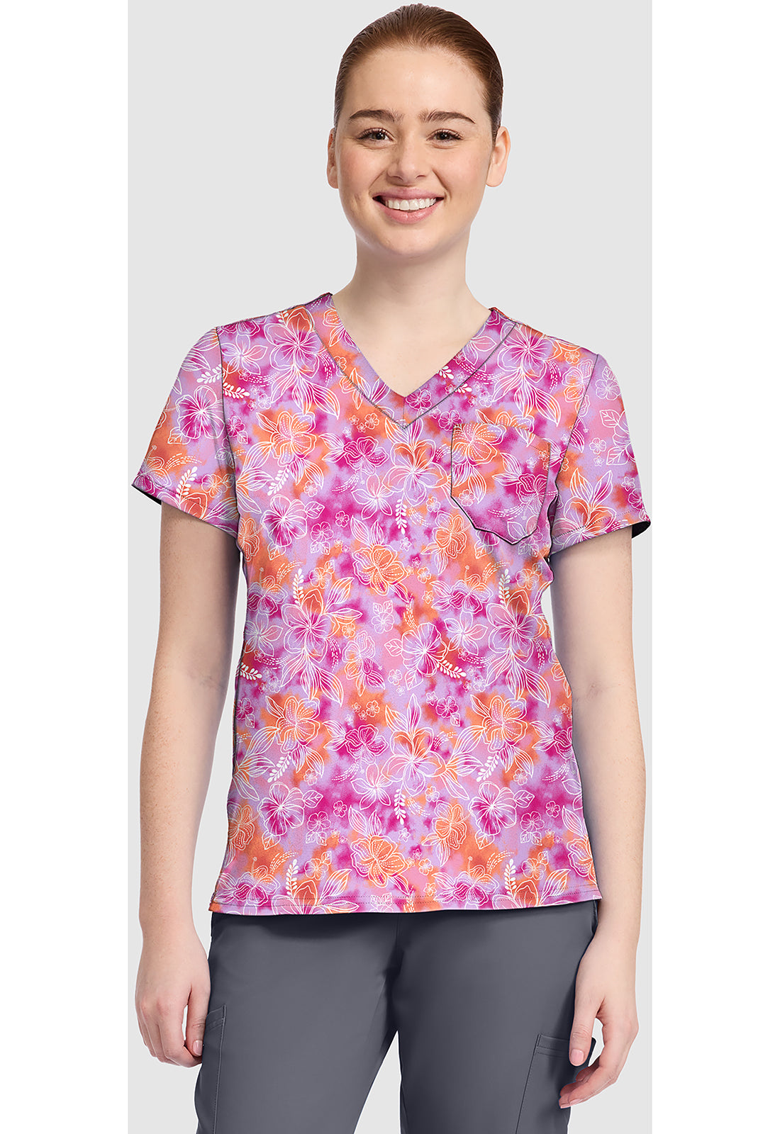 Med Couture Hello Hibiscus Print