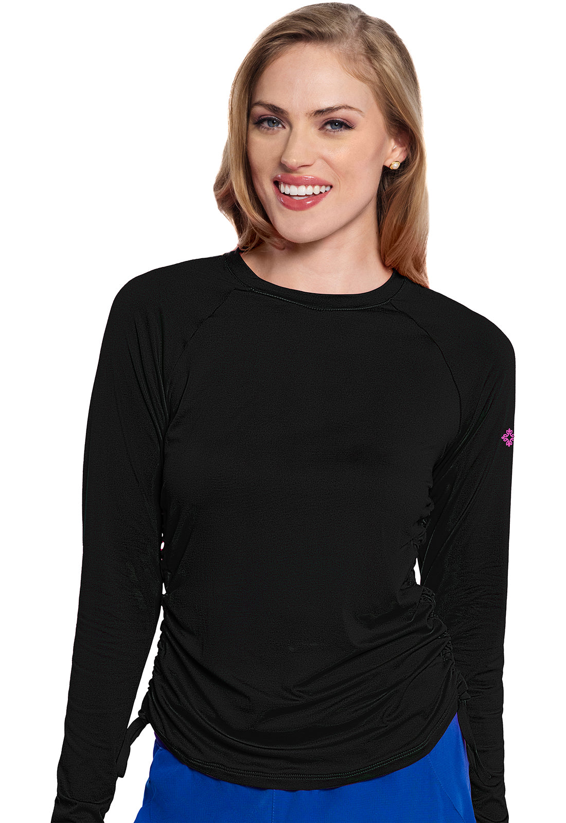 Med Couture Long Sleeve Ruched Underscrub