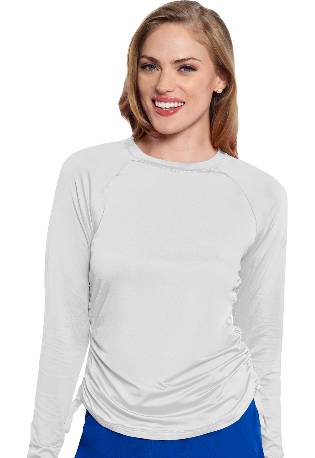 Med Couture Long Sleeve Ruched Underscrub