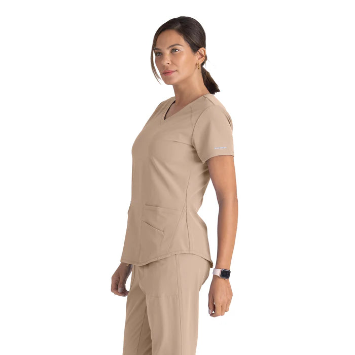 Skechers 3 Pocket V-Neck Top