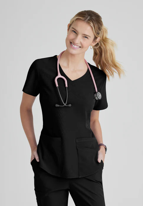 Skechers 3 Pocket V-Neck Top