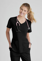 Skechers 3 Pocket V-Neck Top