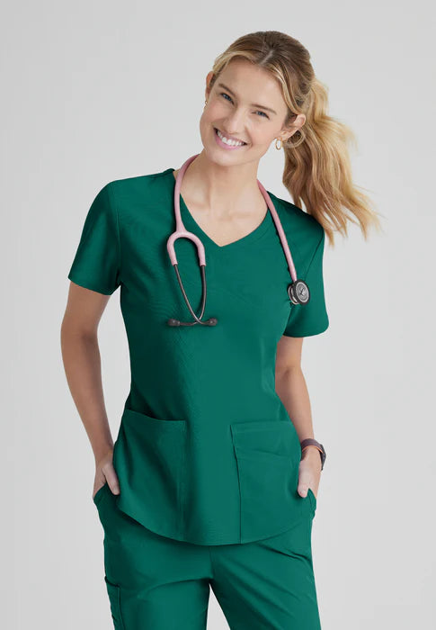 Skechers 3 Pocket V-Neck Top