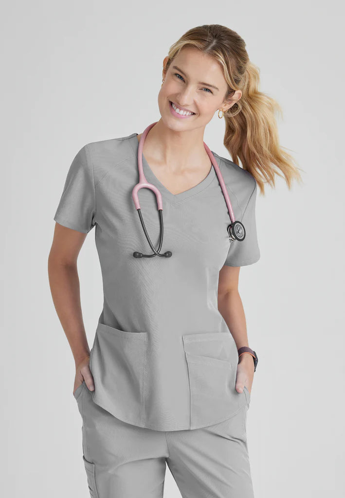 Skechers 3 Pocket V-Neck Top