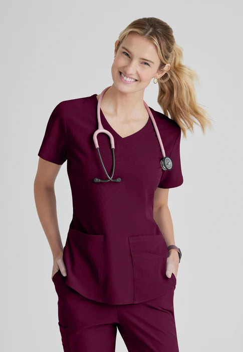 Skechers 3 Pocket V-Neck Top
