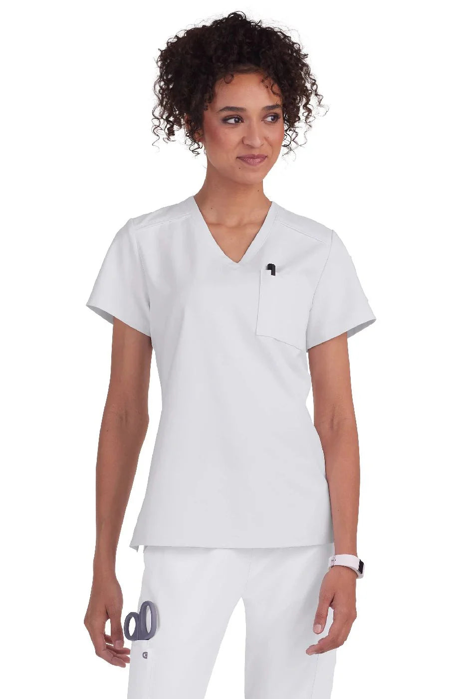 Koi Cureology 3 Pocket Tuck-In Top