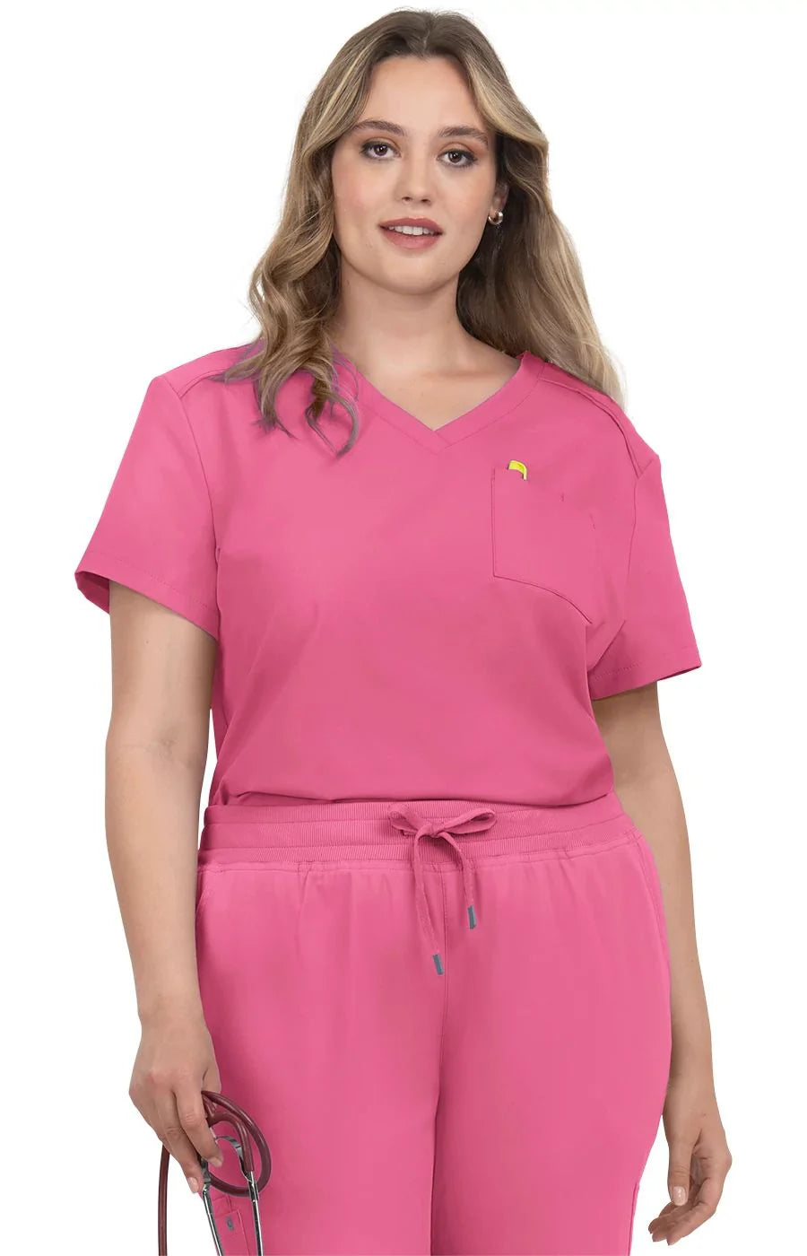 Koi Cureology 3 Pocket Tuck-In Top