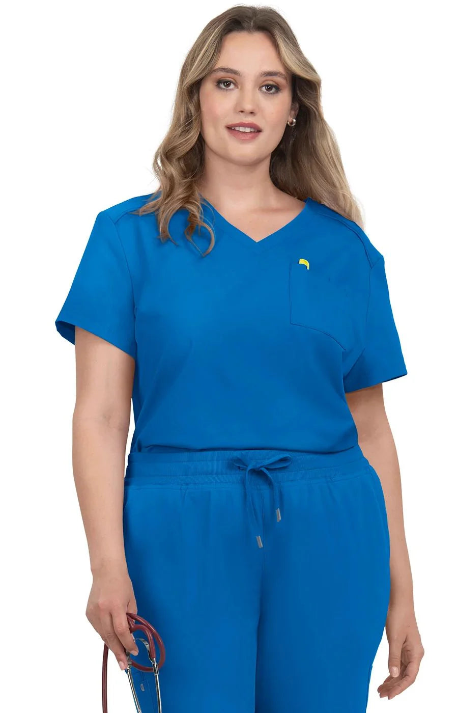 Koi Cureology 3 Pocket Tuck-In Top