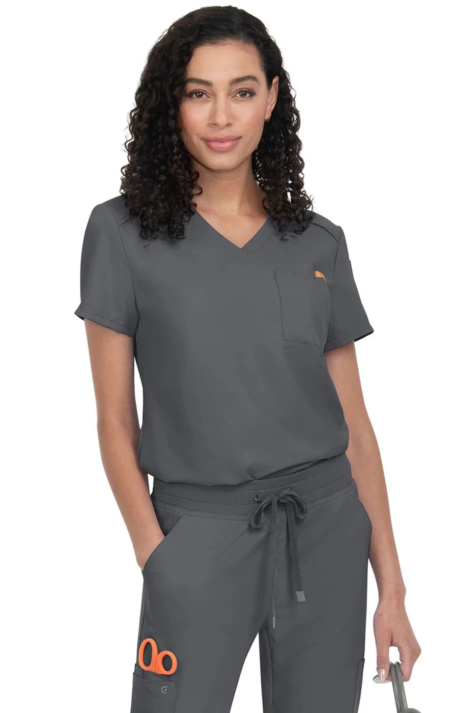 Koi Cureology 3 Pocket Tuck-In Top