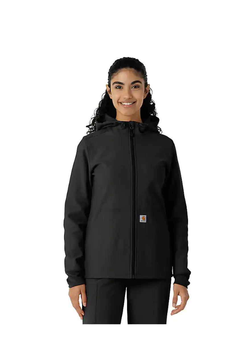 Carhartt Women's Bonded Fleece Scrub Hoodie